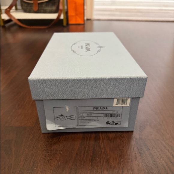 Prada Diagram Slide Sandal BLACK, Size 5US / 35EU - Picture 9 of 13